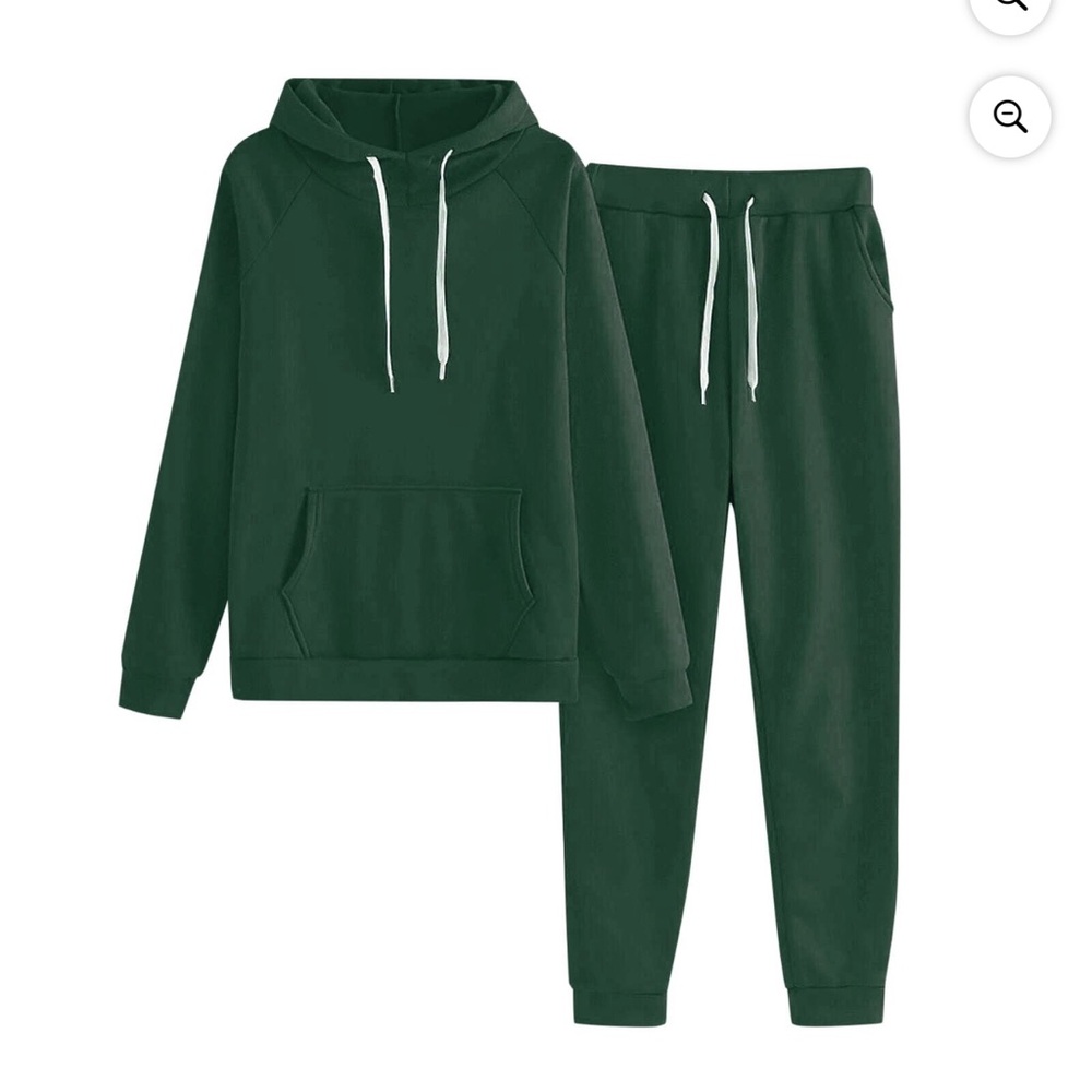 NWOT Joe Fresh two piece lounge wear set hoodie and jogging pants womenโs medium - Picture 2 of 14